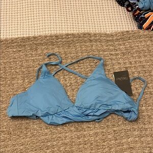 Mossimo Supply Co. Blue Bikini Top